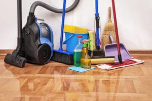 basic house cleaning